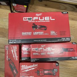 Milwaukee M18 Tools Read Below 