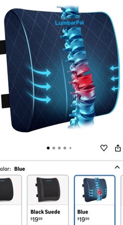 Lumbar Pal Office Chair, Car Chair Back Support Cushion