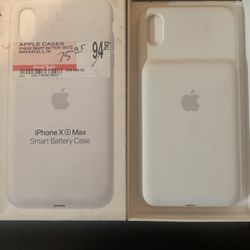 iPhone X S Max Smart Battery Case
