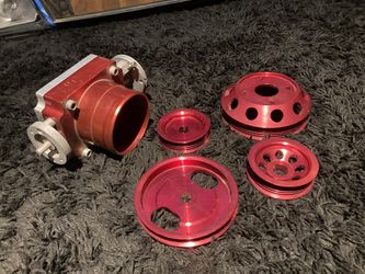 SR20DET Blacktop Pulley Kit + 70mm Throttle Body