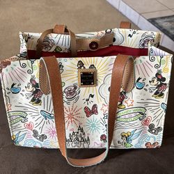280 cash near AV College  Disney Parks Sketch Mickey Minnie Dooney & Bourke Tote Bag