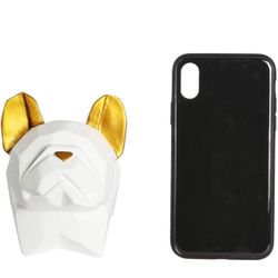 Mini franchie flower pot, white or grey, new: 