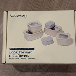 Caraway Mini Food Storage Set (11-Piece) – Brand New Sealed