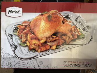 Stainless Steel Serving Tray
