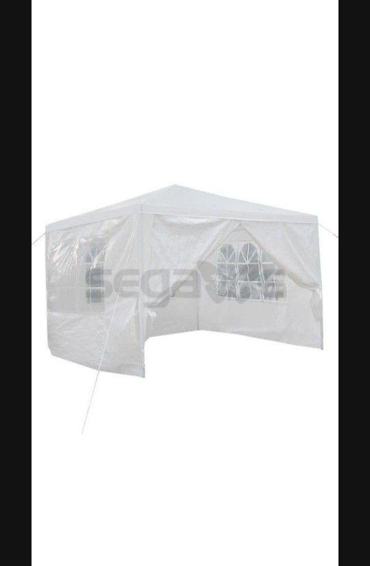 10x10 Canopy New w/Side Walls