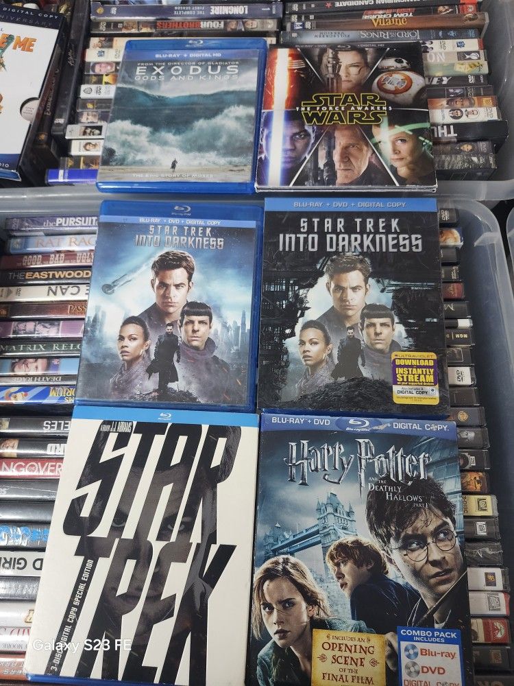 Blue RAYS A $ 1 EACH