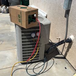 On-site air conditioner inspection and repair
