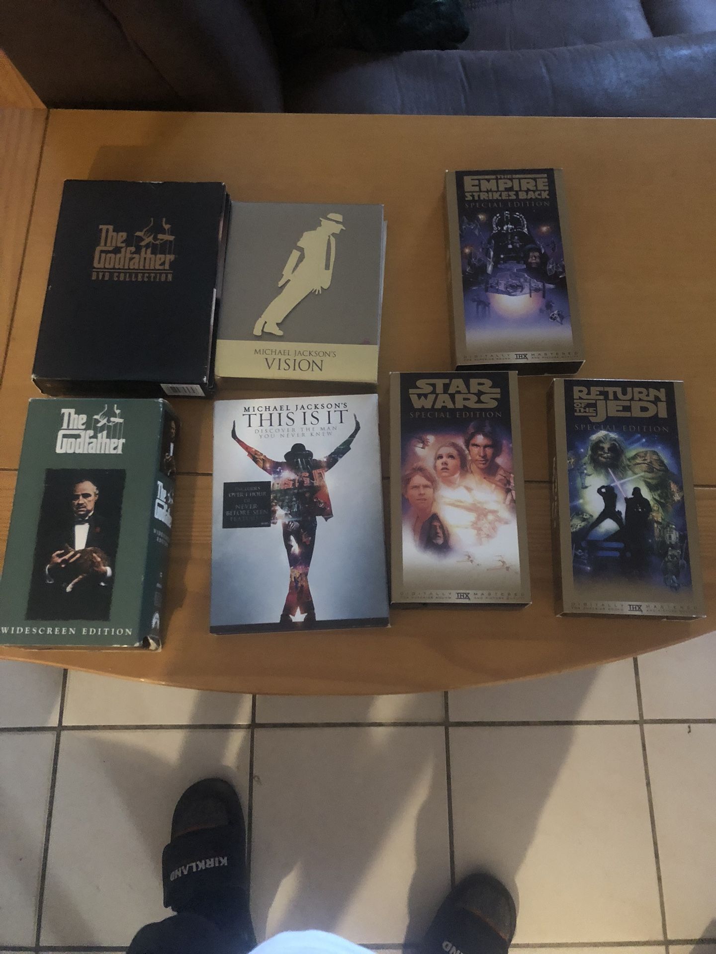 VHS And DVD Star War Trilogy 1997 Special