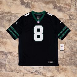 Nike Aaron Rodgers New York Jets Alternate Black #8 Jersey Size XL