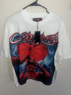 Godspeed Graphic T-Shirt White New with Tags
