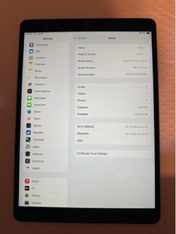 Beautiful Apple iPad pro (10.5) 2017 256gb