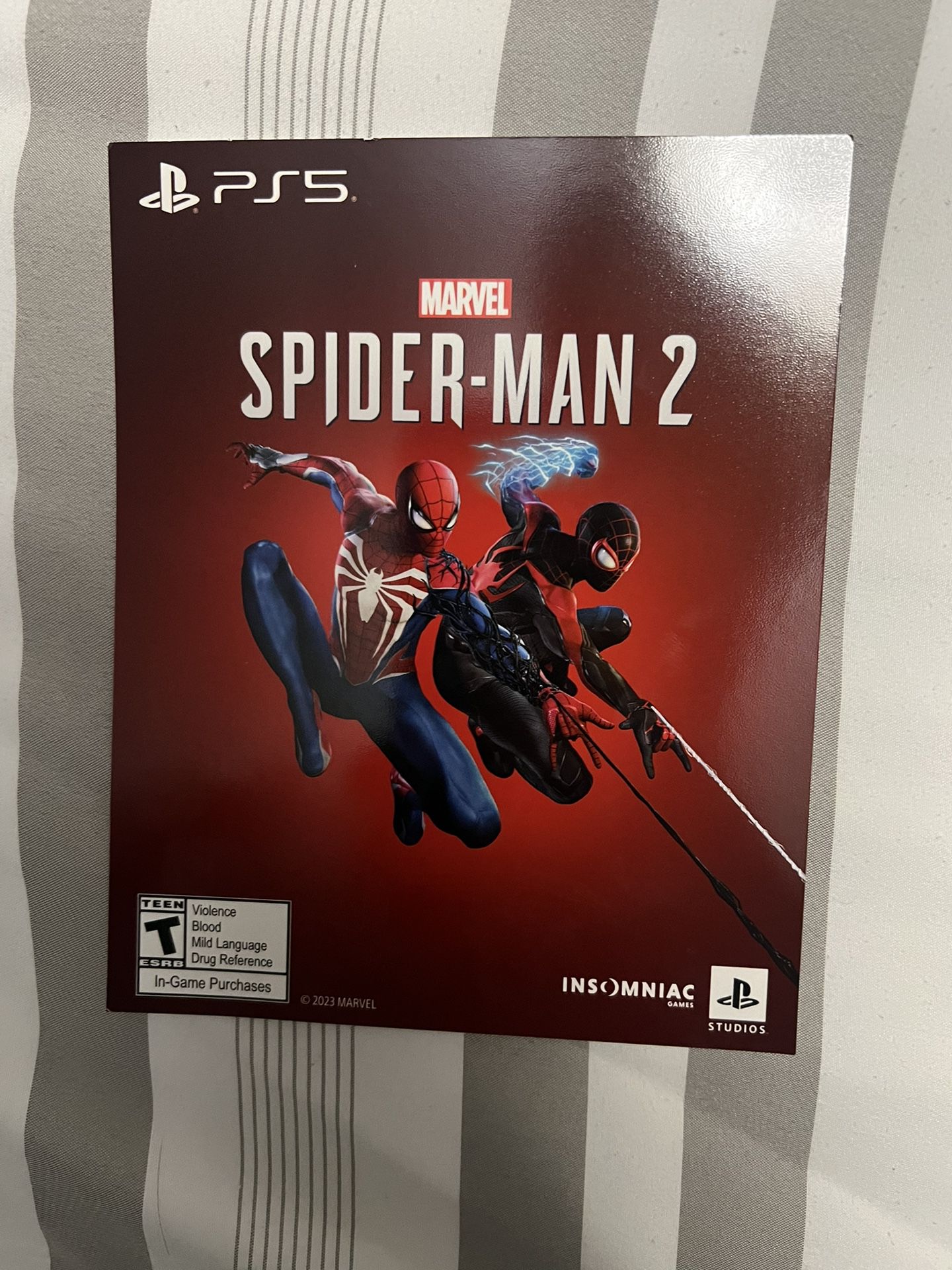 Spider man 2 PS5 Game