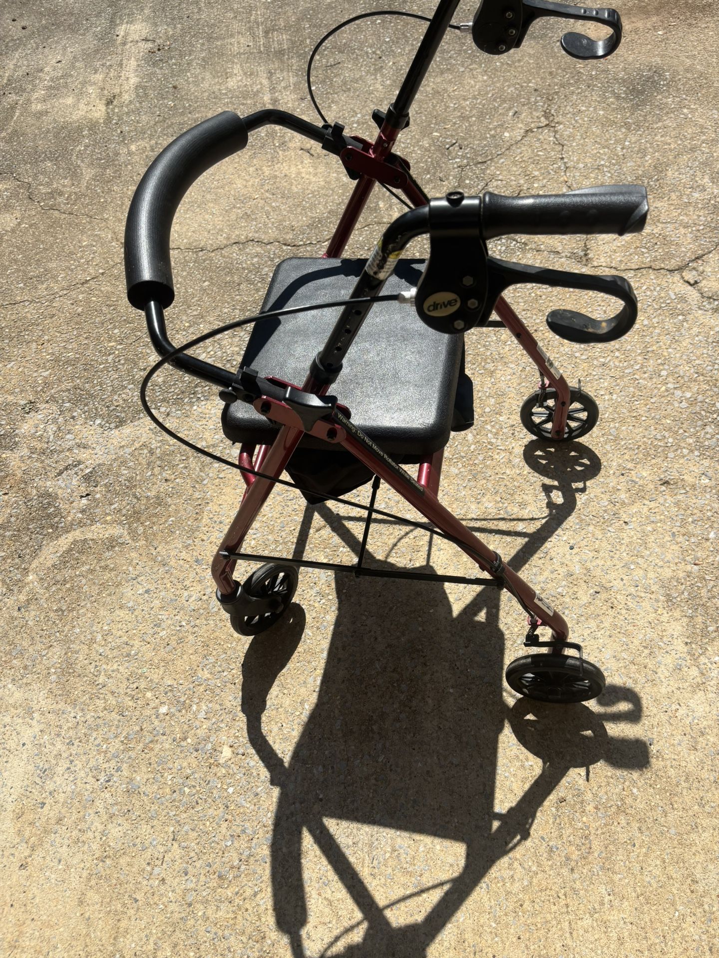 Drive Rollator Walker- Good Condition
