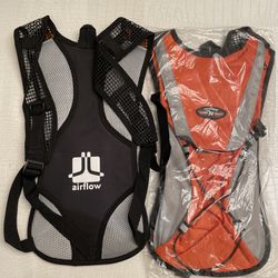 2 Pc Water Hydration Back Packs Brand New