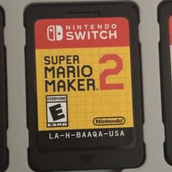 Super Mario Maker 2 Nintendo Switch 
