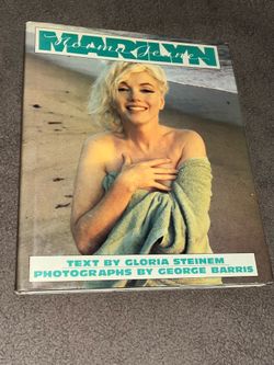 marilyn monroe vintage rare hard cover book