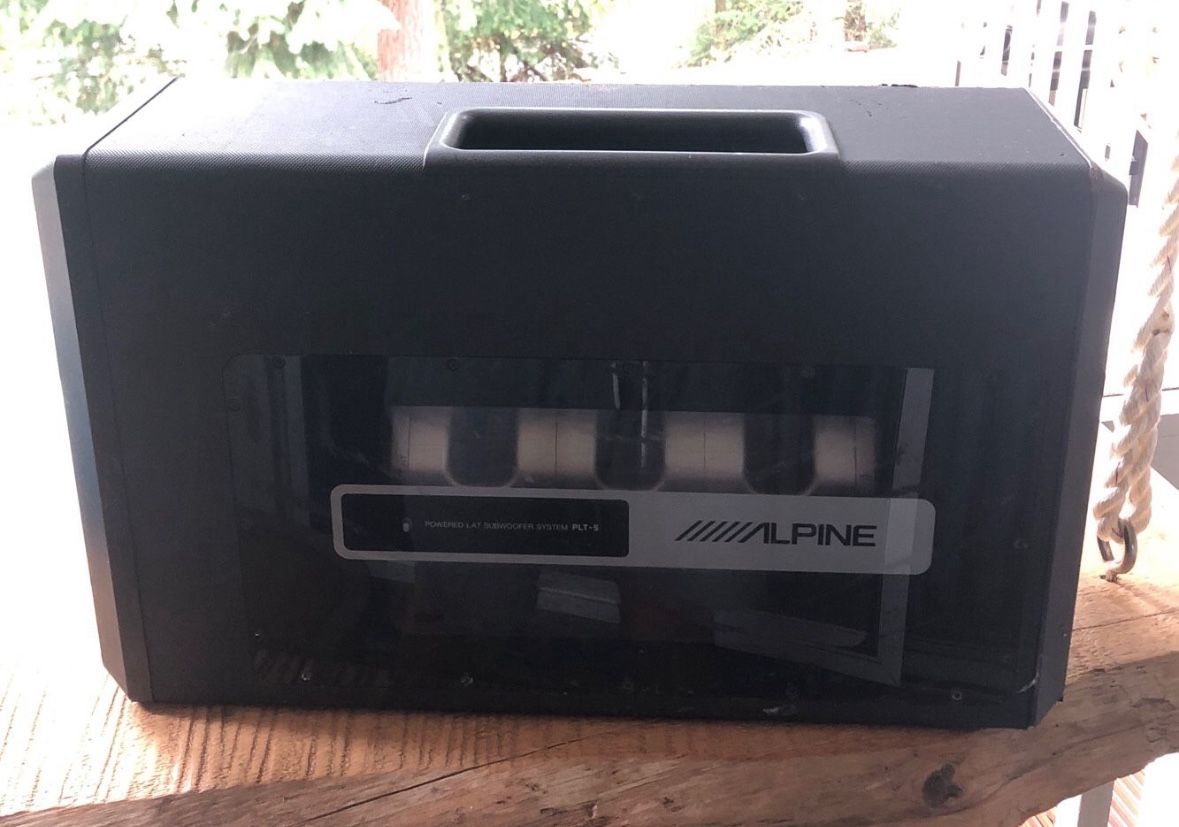 Powered Subwoofer System (Alpine LAT PLT-5)