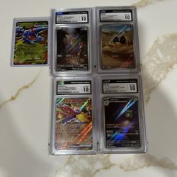 Pokemon CGC 10 Slab Bulk Collection