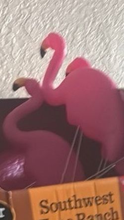 Pink Flamingo Yard Stakes
