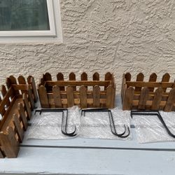 Decorative Wood Garden Yard Flowers Plants Box $10 Each
