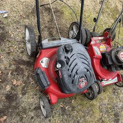 2 mowers to fix