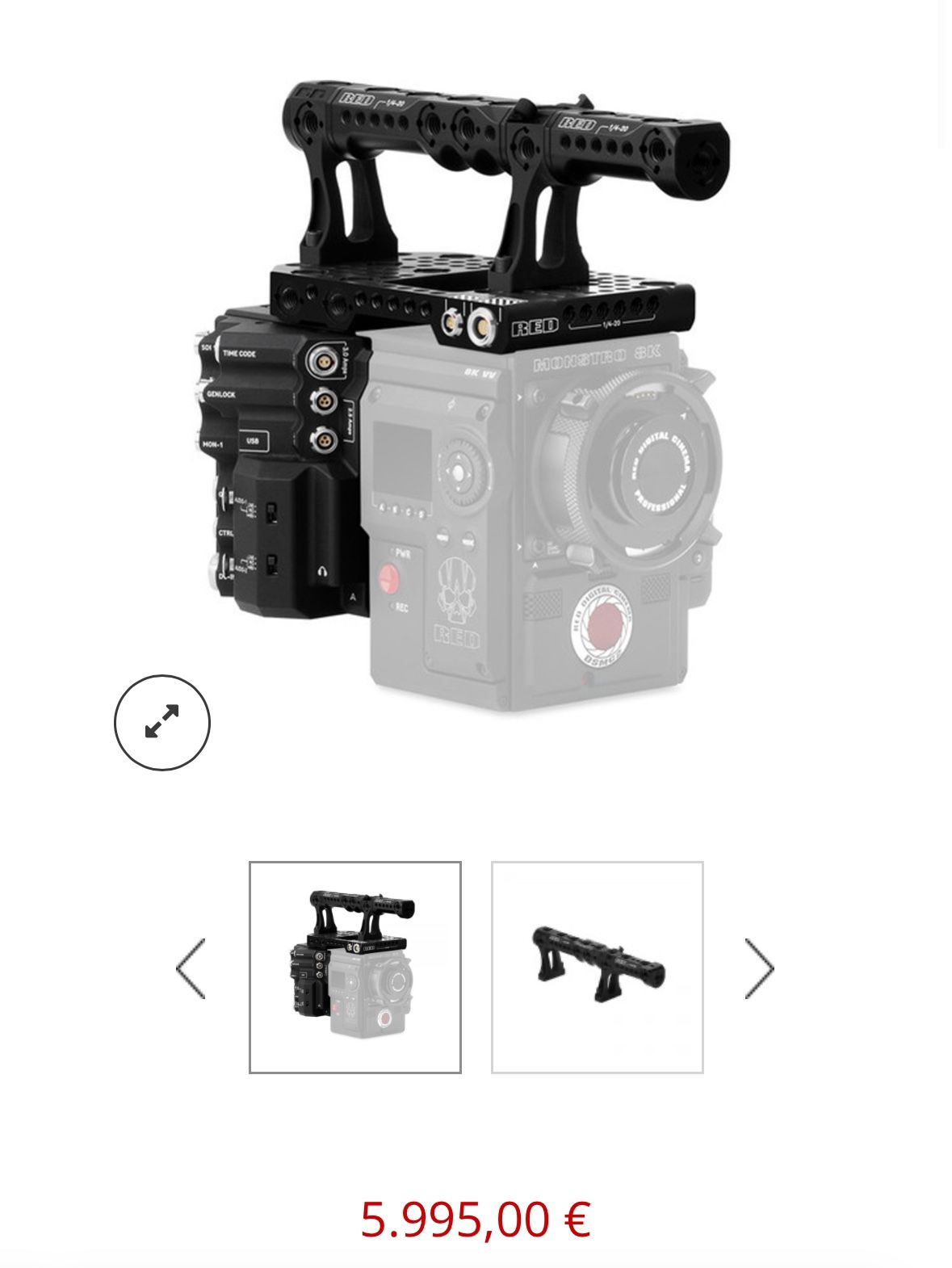 RED DSMC2 PRODUCTION KIT – V-LOCK