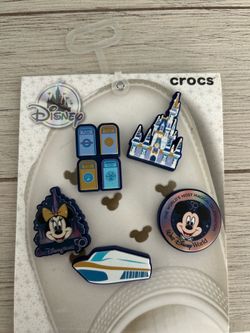 Disney x Crocs Jibbitz 5-Pack Walt Disney World 50th