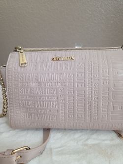 Steve Madden Logo Embossed Crossbody Bag