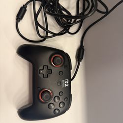 Wired Controller Black Red for Nintendo Switch 2 