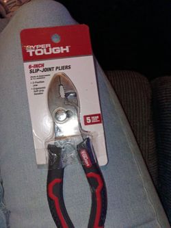 Hyper Tough 6-Inch Slip-Joint Pliers