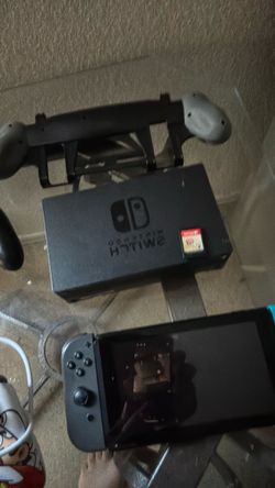 Nintendo Switch Console with Dock and Game