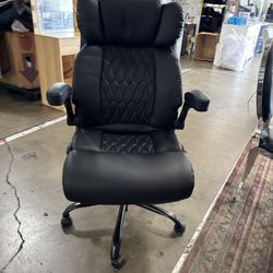 Ninecer Ergonomic Mesh Office Chair with Adjustable Flip-Up Arms and Lumbar Support, Black