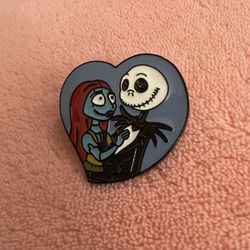 jack and sally enamel pin      (shipping only) Thumbnail