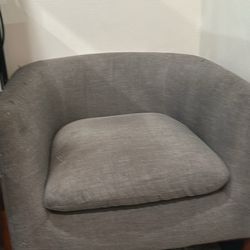 Small grey sofa