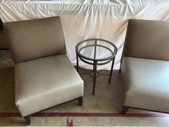 Sofas and coffee table