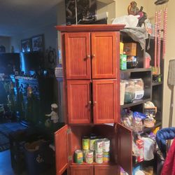 Cherry Corner Caninet