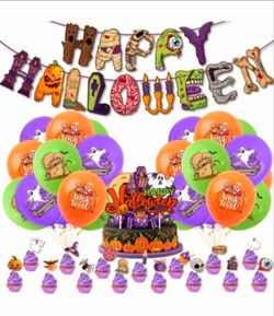 Halloween Party Decorations Set