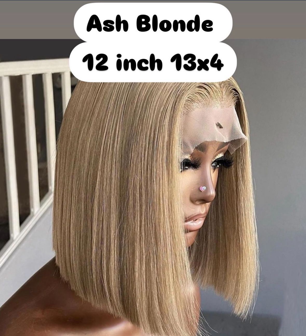 Ash Blonde 12 Inch