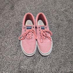 Salmon Sperrys Size 10M