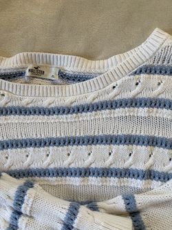 Hollister Crocheted Pullover