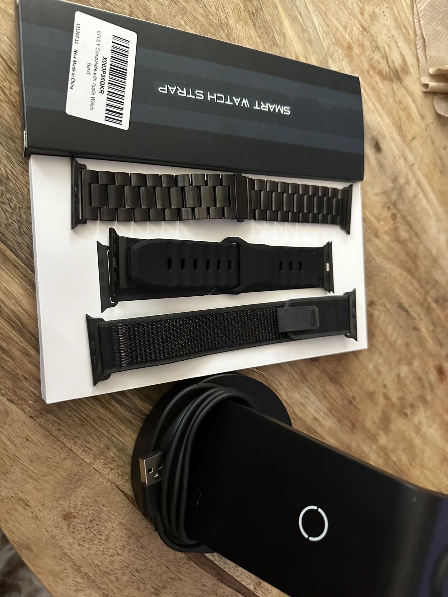 Apple Watch Ultra Band And Charger