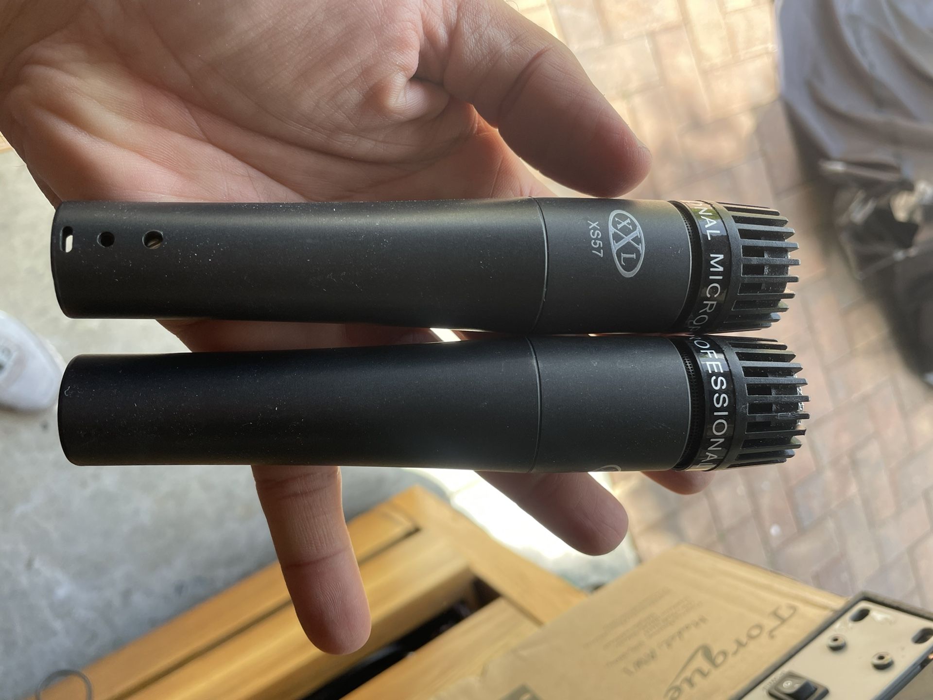 Set of 2 instrument microphones