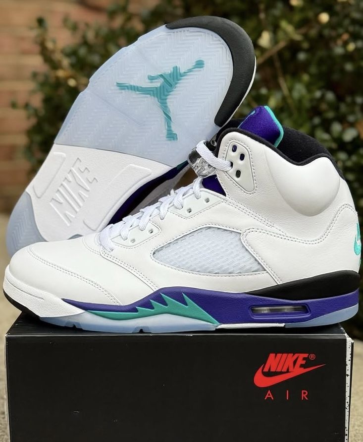 Jordan 5 Grape 11.5 M Brand New HQ7978-100
