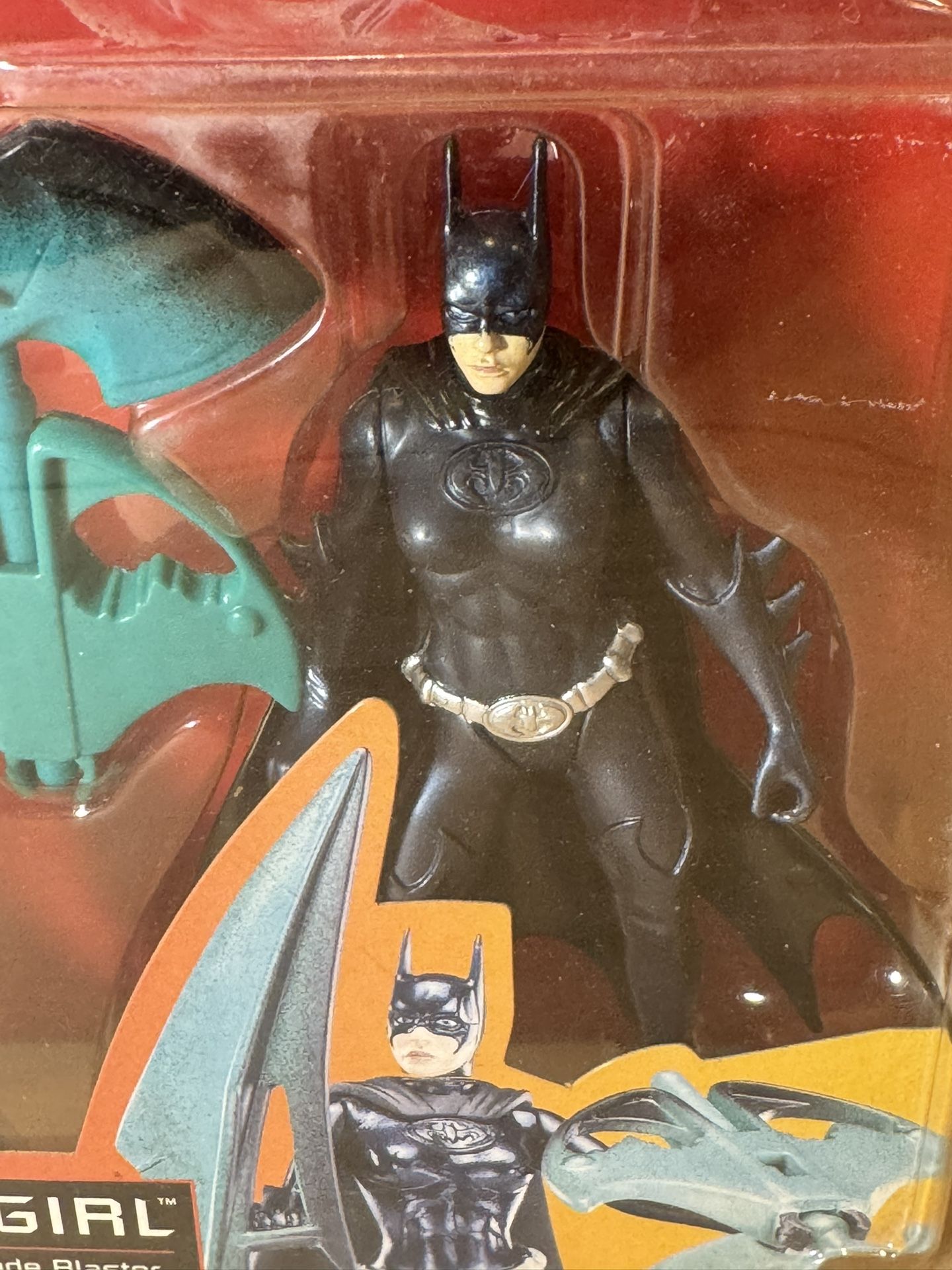 1997 BATGIRL BATTLE BLADES STRIKE SCYTHE KENNER BATMAN & ROBIN DC COMICS
