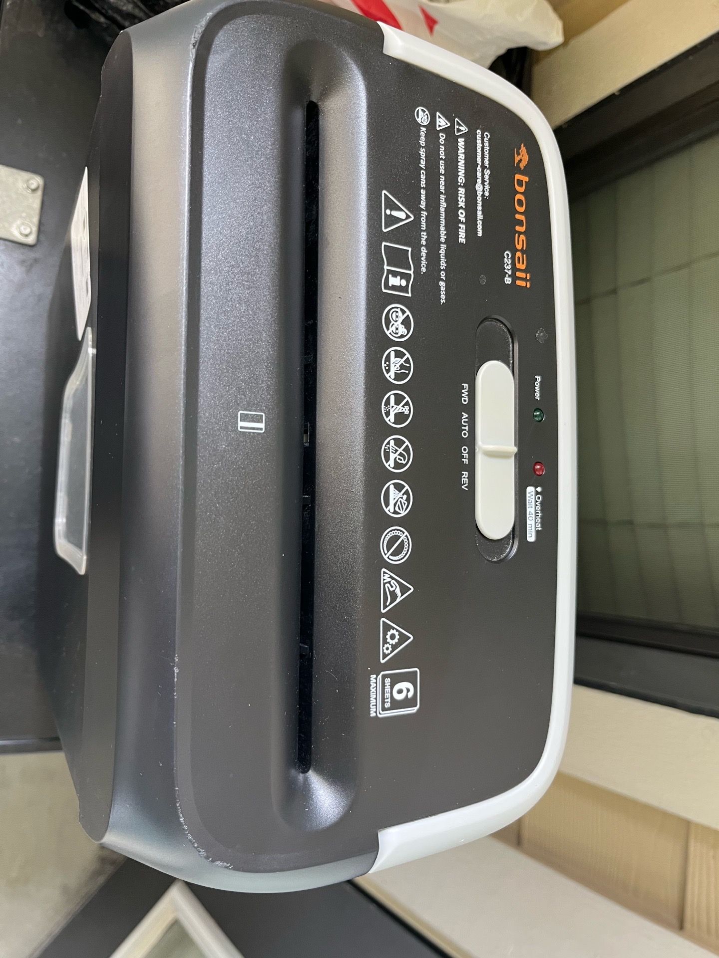 Paper Shredder $35 OBO