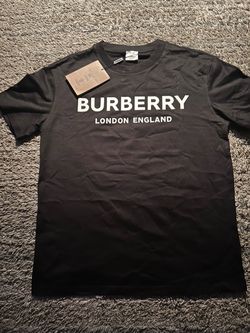 Burberry London England Black T-Shirt Medium