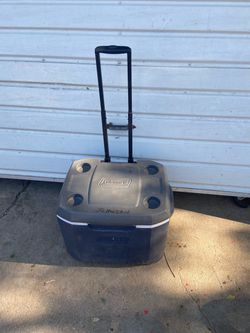 Coleman Rolling Cooler with Telescoping Handle