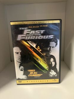 The Fast and The Furious DVD