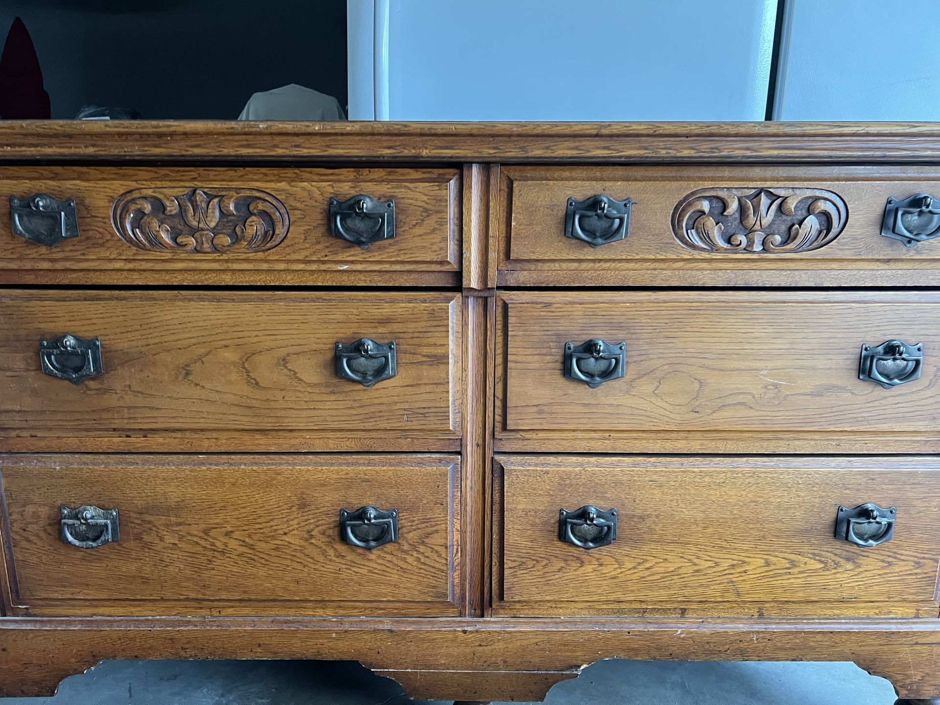 Antique Wood Cabinet