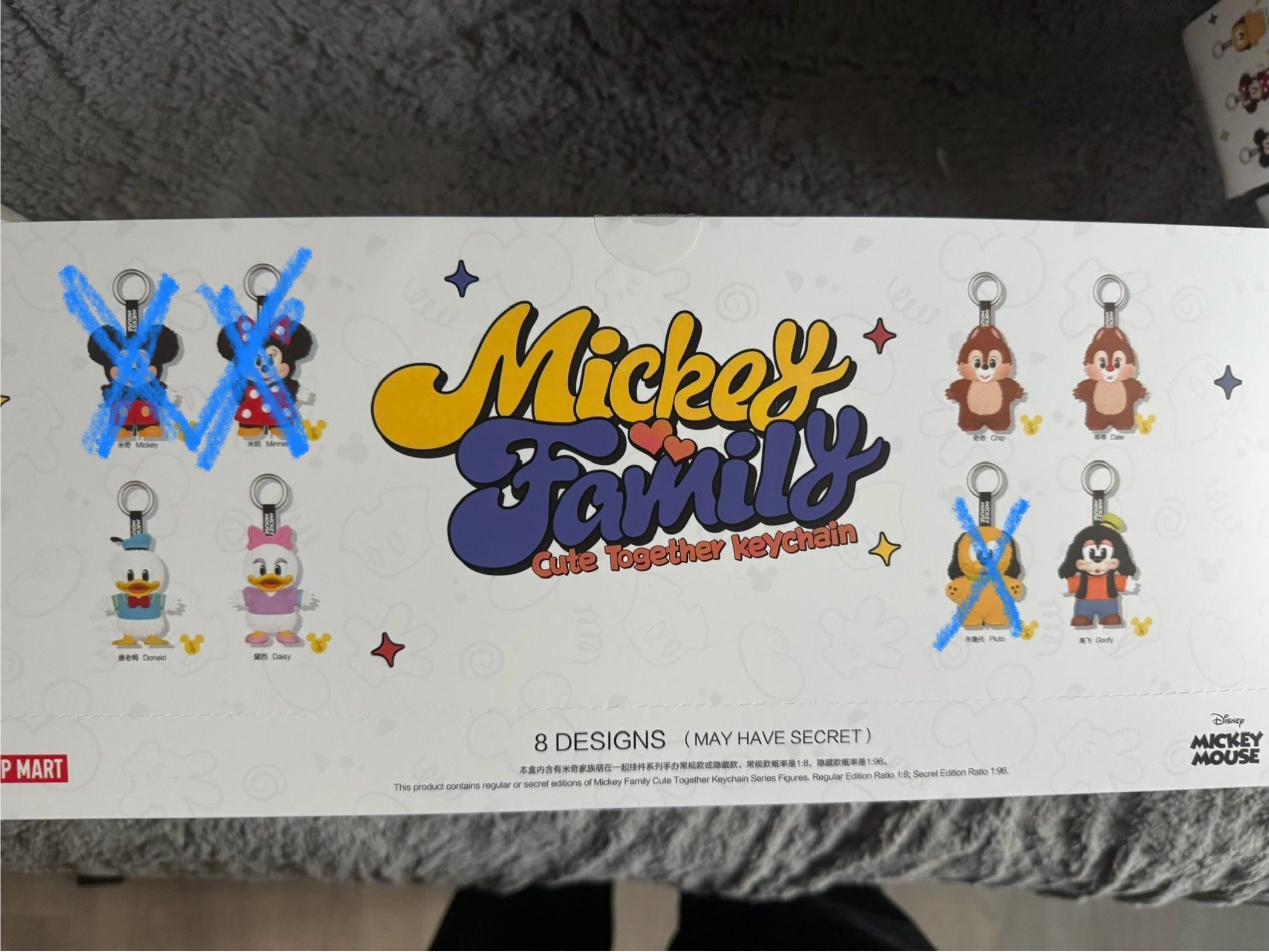 Pop Mart - Mickey Family Cute Together Individual Boxes